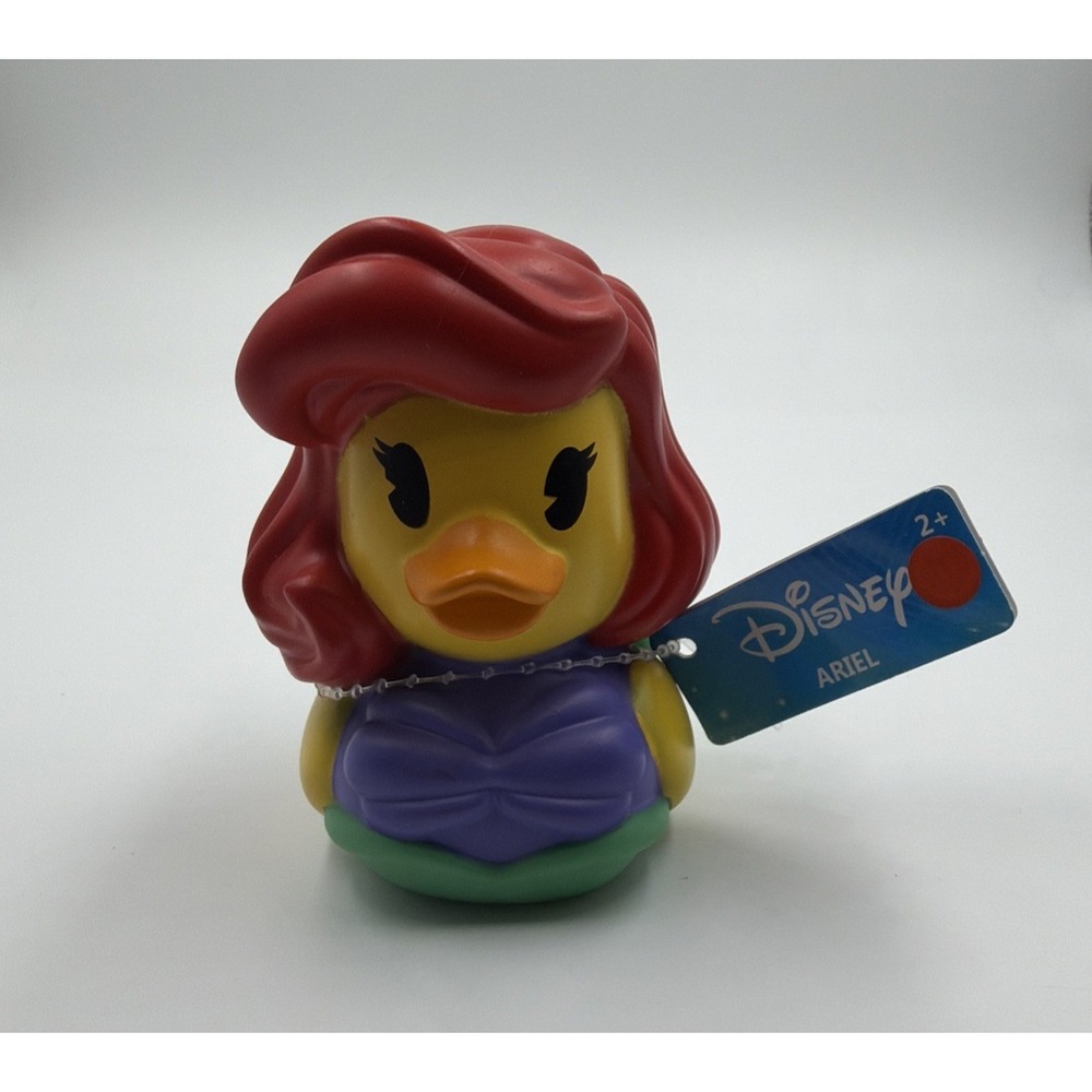 Disney Ariel - The Little Mermaid Rubber Duck Approx 3" High - Duckalooz